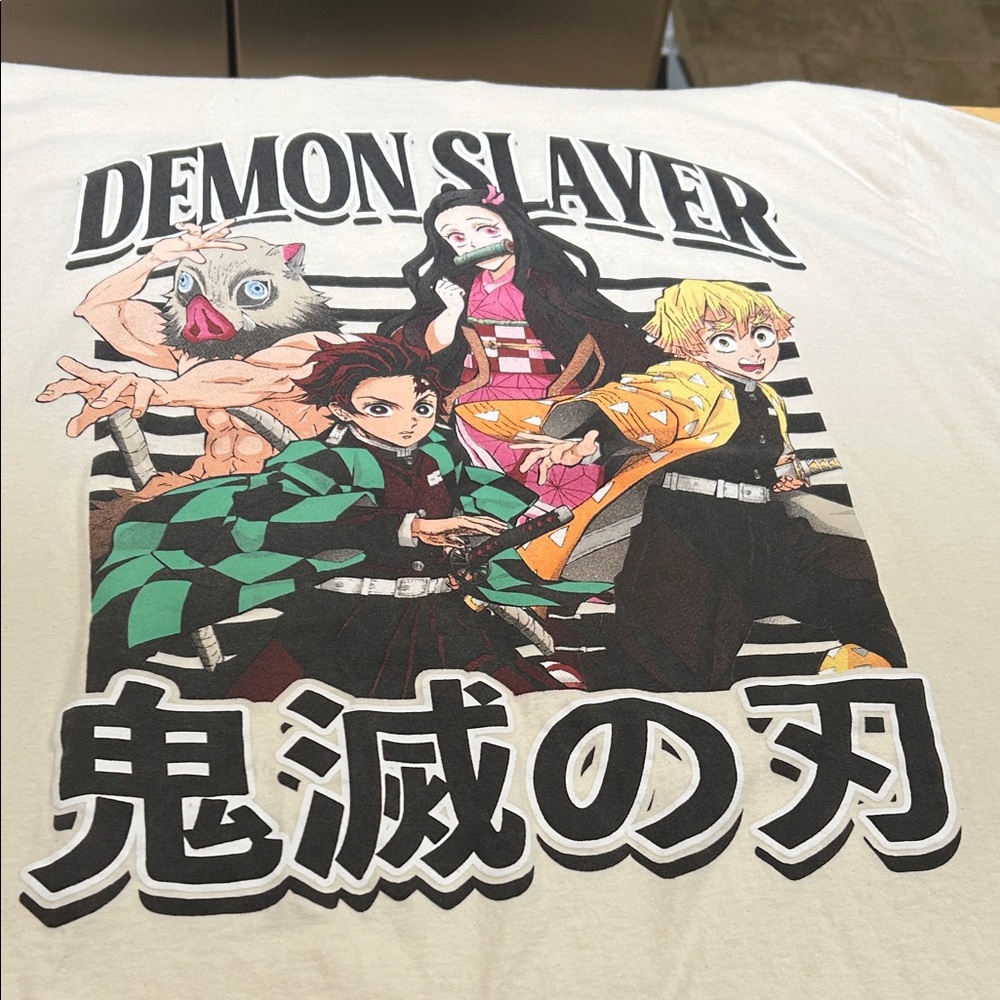 Demon Slayer Graphic Tee - White Unisex 2XL - Picture 9 of 11